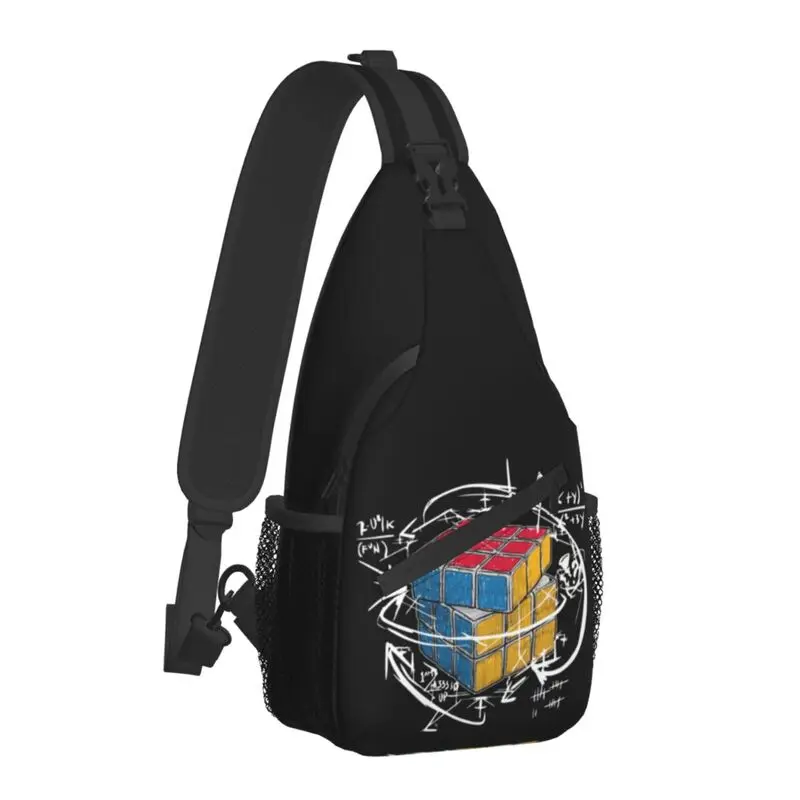 Mathematik Lehrer Grafik Schlinge Crossbody Brust Tasche Männer Kühlen Mathematik Wissenschaft Geek Schulter Rucksack für Reisen