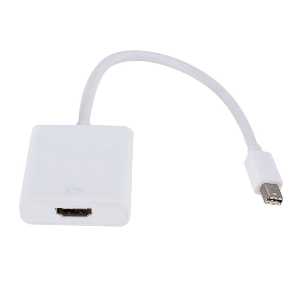 كابل محول Mini DP إلى HDMI متوافق مع Mini DisplayPort ذكر إلى محول متوافق مع HDMI لجهاز Apple Mac Macbook Pro Air
