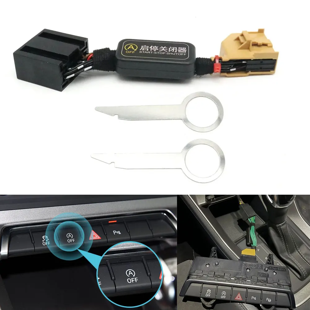 

Automatic Stop Start Engine System Auto Closer Canceller Off Device Control Sensor Plug Cable For Audi RS Q3 F3 2019-2024