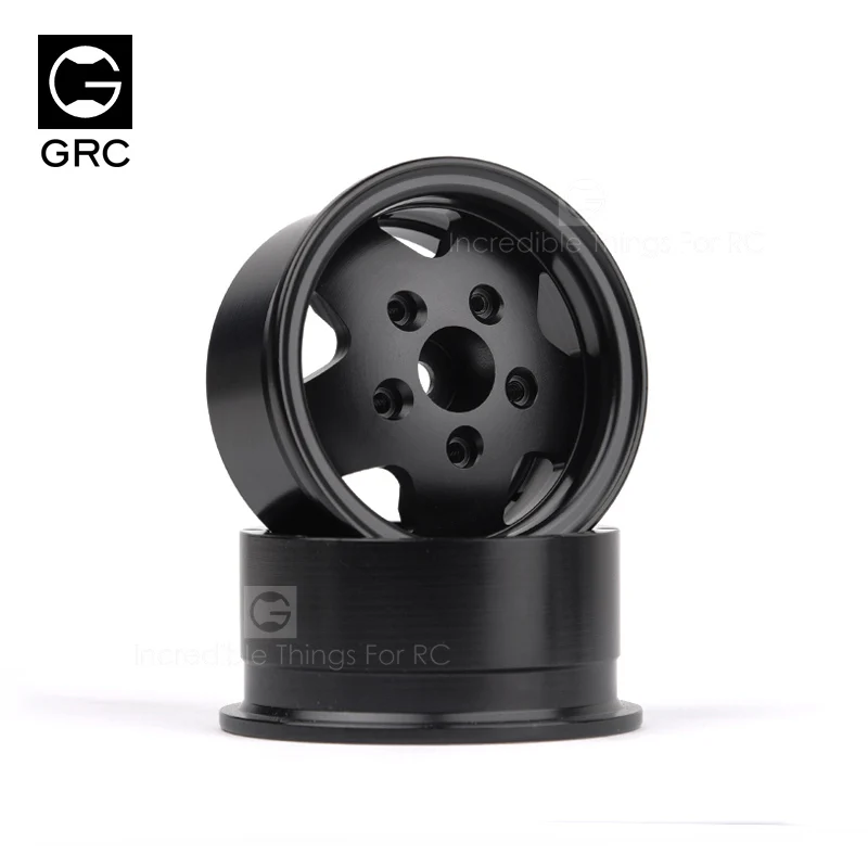 GRC 1.9 inch aluminum rim for 1 / 10 RC tracked vehicle  trx-4 defender Range Rover bronco scx10 90046 upgraded parts