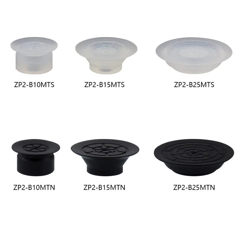 

10pcs/lot ZP2 Series Flat Thin Vacuum Suction Cup ZP2-B10MTS ZP2-B15MTN ZP2-B20MTS ZP2-B25MTN ZP2-B30MTS