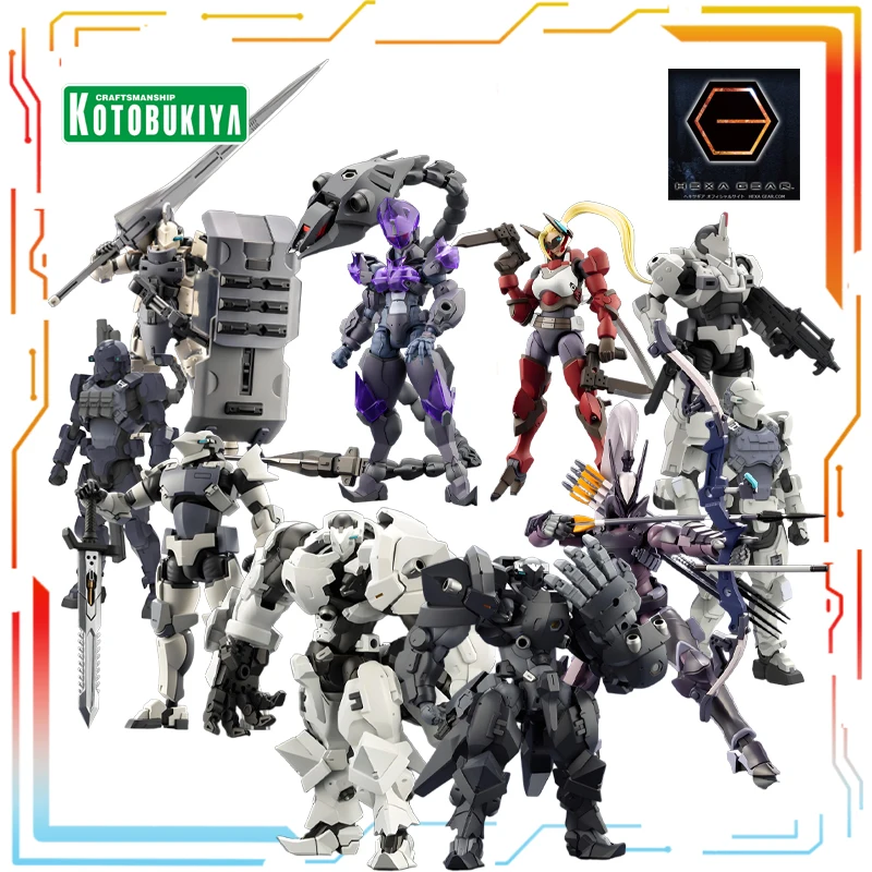 

Шестиугольная шестерня Kotobukiya 1/24, серия механической сборки, стоматологическая машина Bishop, аниме, экшн-фигурка, модель, игрушечный фестиваль, подарок для мальчиков