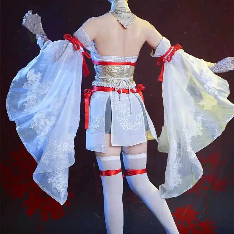 Naraka: Bladepoint ملابس كوس التأثيرية Yumen الجوز ملابس تنكرية Yuzhai Luomeng الحرير الأسود Yuzhai زهرة النسيج أنيمي