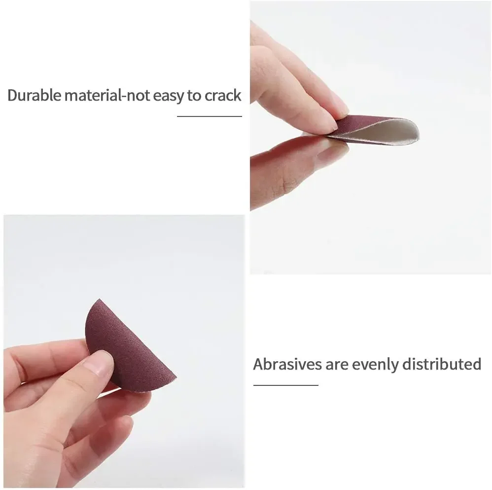 1inch 25mm Sanding Discs 60-2000 Grit Hook and Loop Sand Paper Round Sandpaper Disk  Abrasive Polishing Tool for Polishing Wood