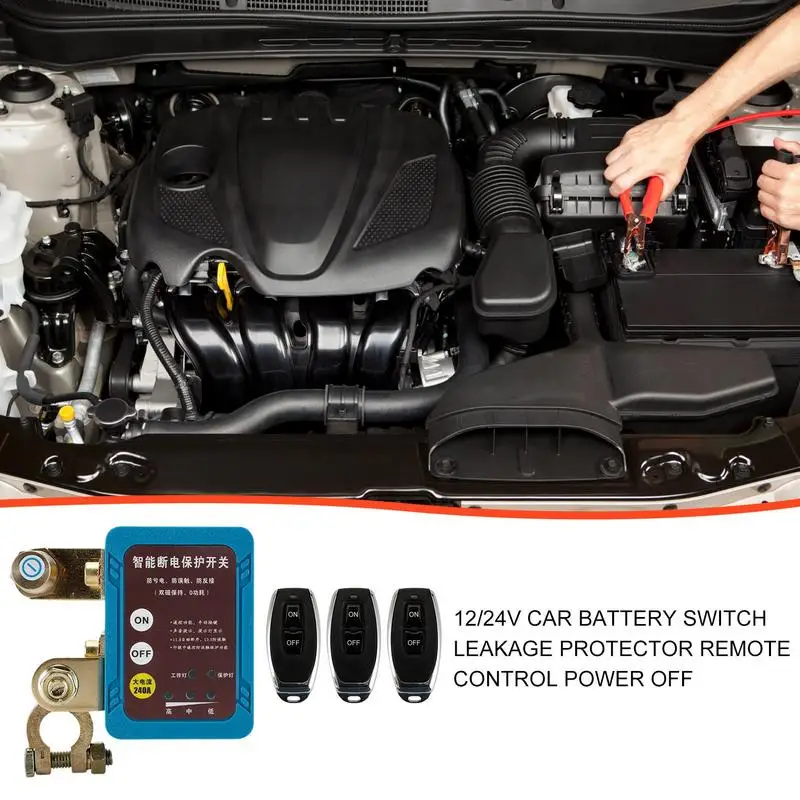 

Car Battery Disconnect 12/24V Agricultural Vehicle Battery Quick Disconnect With 2 Gaskets Anti Leakage Ship Terminal Cut Off