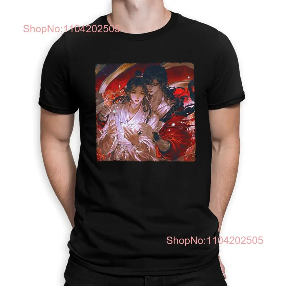 Heaven Official's Blessing Hua Cheng and Xie Lian T Shirt Cotton Sizes long or short sleeves