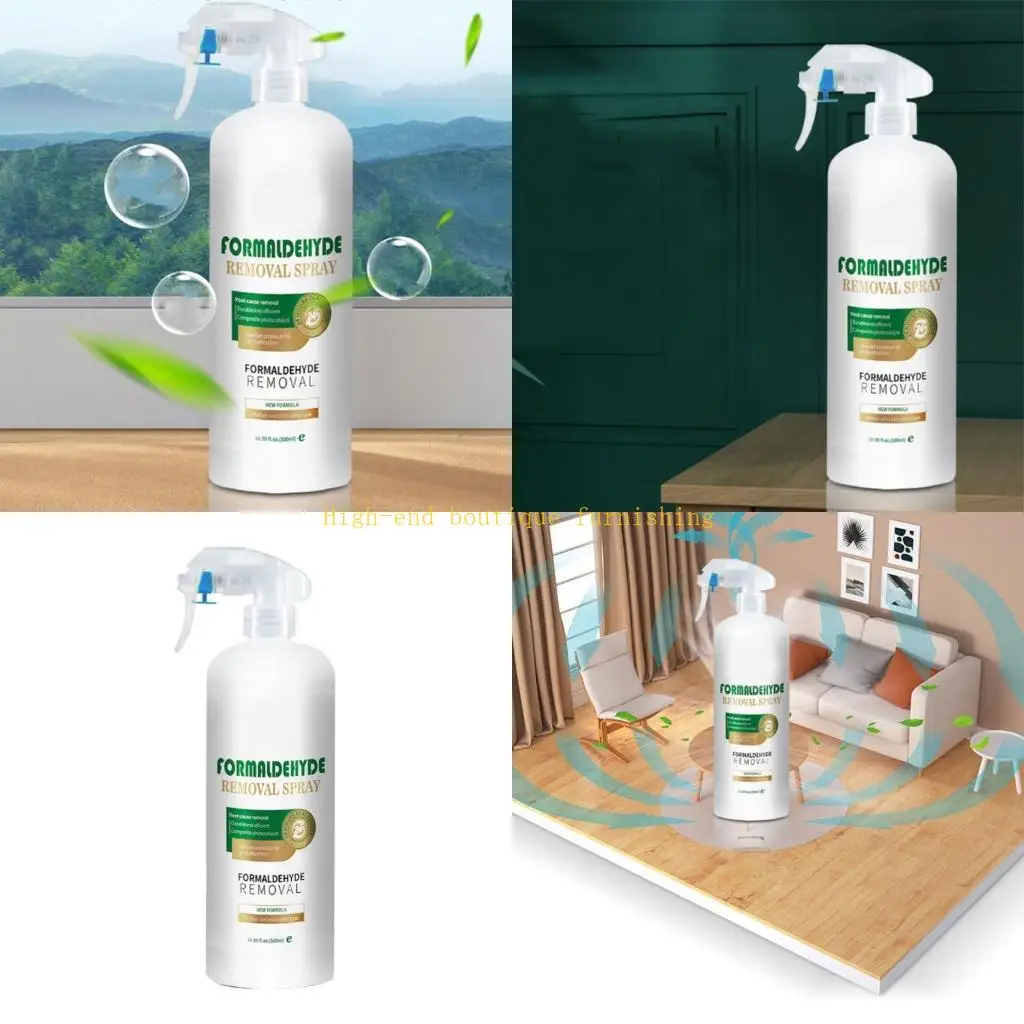 L9NB Multi-purpose Formaldehyde Removal Cleaner Powerful Stain Removal for Home Interior Effective Cleaner