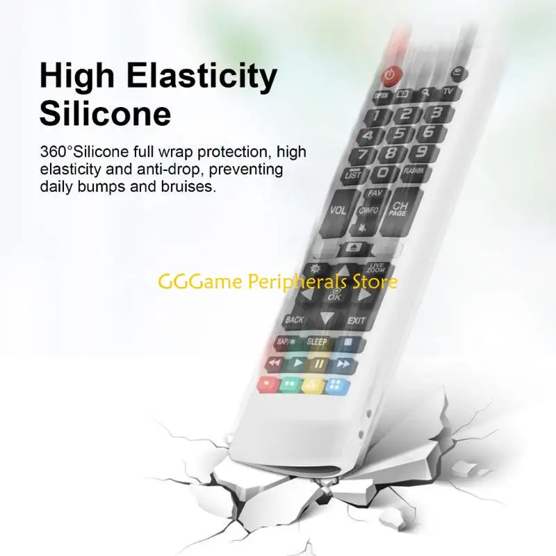 

U55B Quality Silicone Remote Case For AKB75095307/AKB75375604/AKB74915305 Television Controller NonSlip Protective Cover