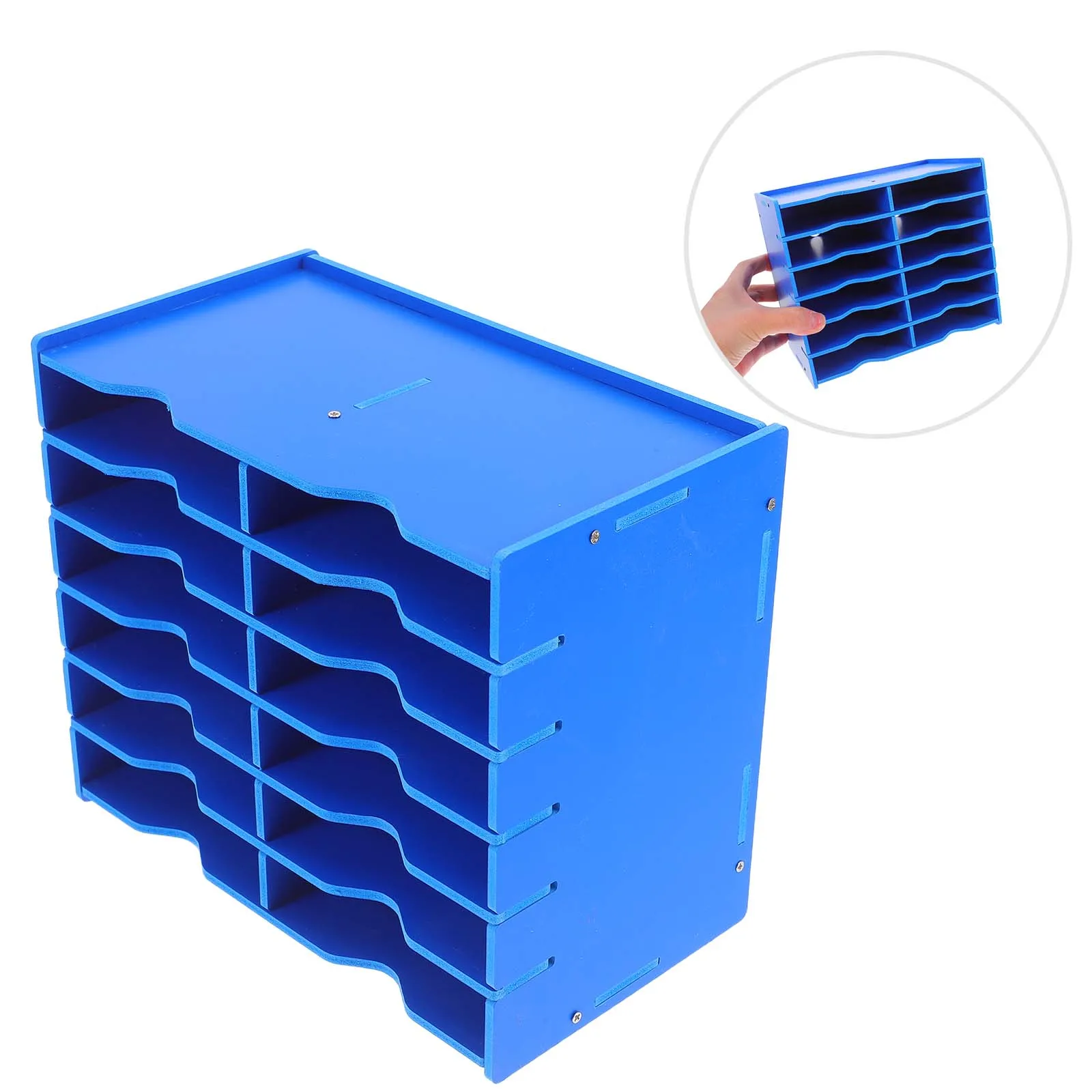 

Mobile Mobile Phone Self-Discipline Box Rack Holder for Desk Classroom Organizer Stand Desktop Cell Phone File Folder Box