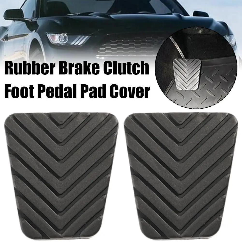 Rubber Brake Clutch Foot Pedal Pad Cover Replacement For Tucson Jm Lm 2004 - 2010 2011 2012 2013 2014 2015 2016 201 A1y9