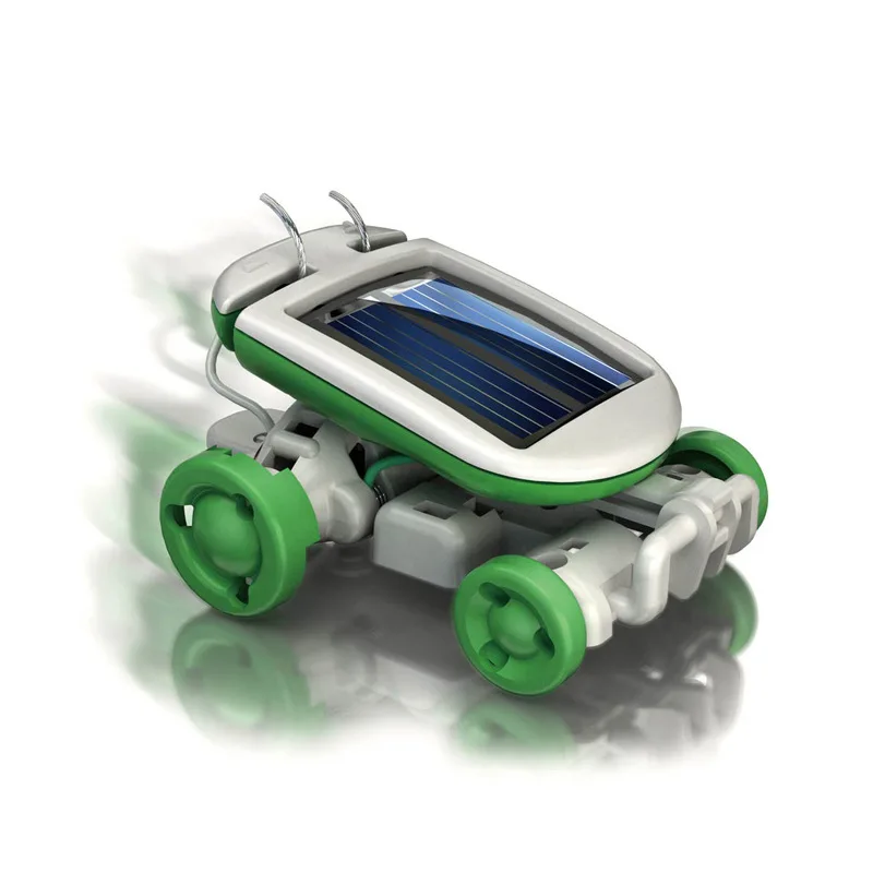 6-in-1 Solar-Power Robot Kit giocattoli assemblaggio nave Fan mulino a vento giocattoli per auto laboratorio scientifico fai da te bambini educativi gadget solari 2020