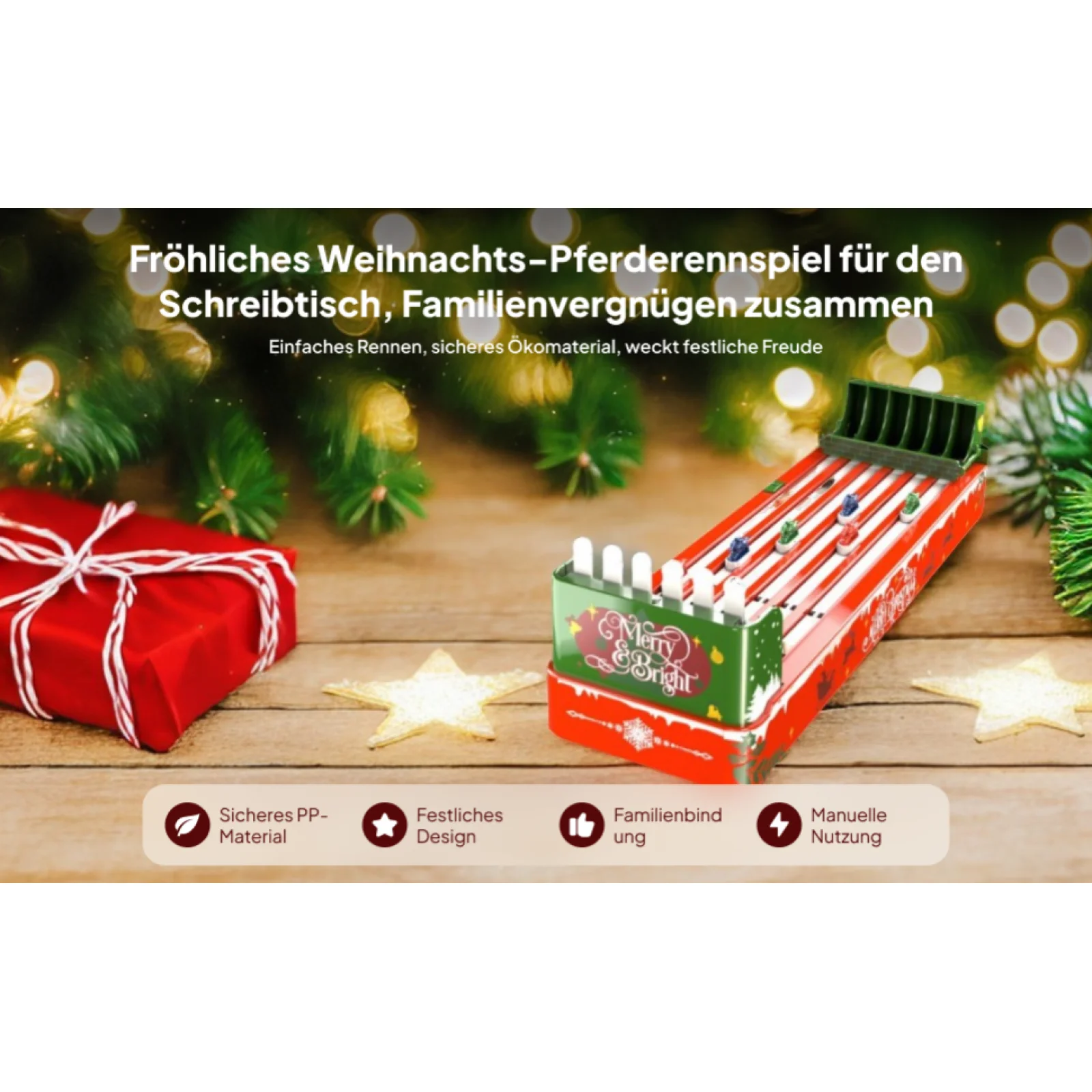 

Desktop Race Horse Game Develop Educational Toy Party Favors Hand Eye Coordination Party Toy Boys and Girls Adults and Kids