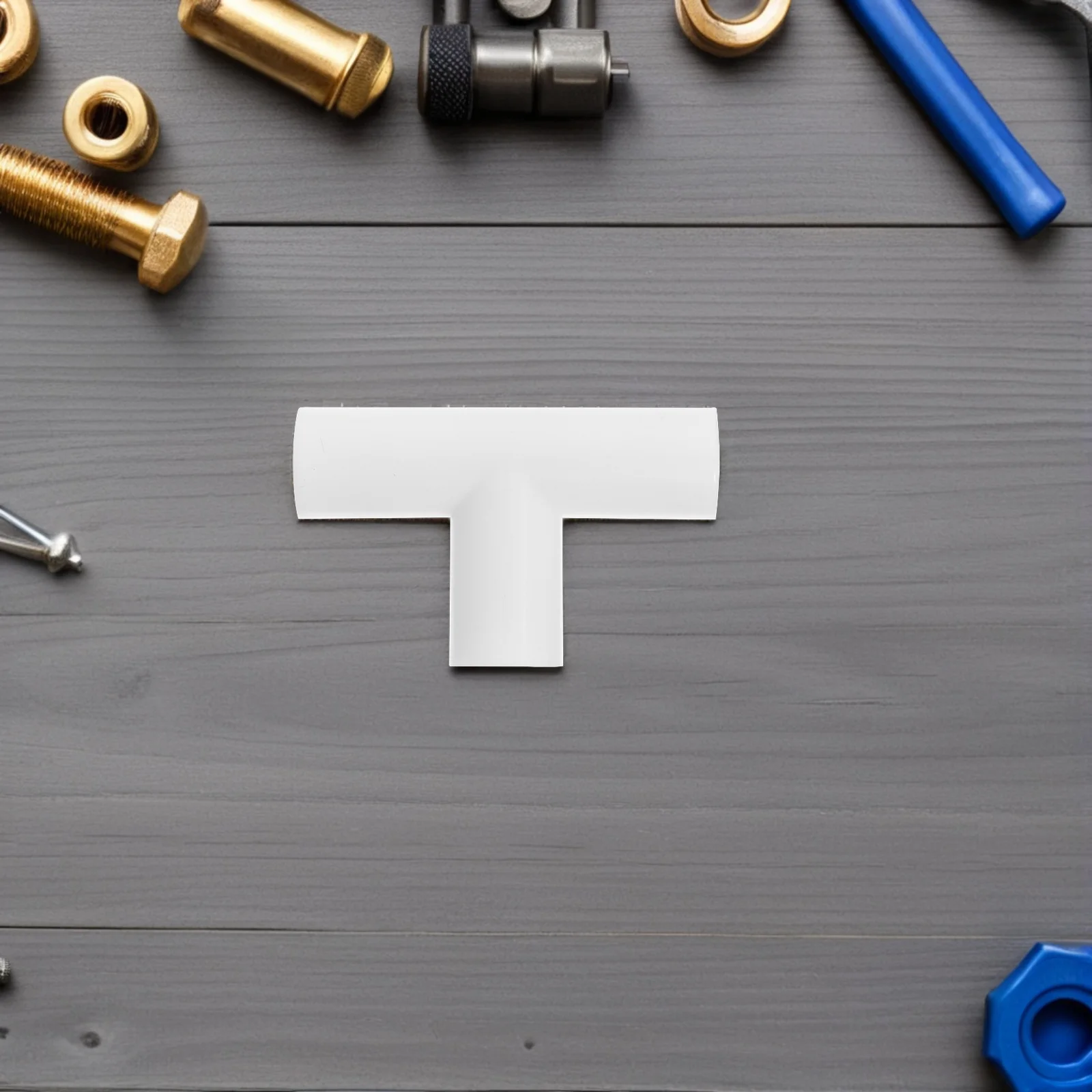 10 stuks 12 mm T-vormige PVC-connectoren, zware kunststof fittingen voor boxmontage, multifunctionele 3-weg pijpverbindingen voor thuis