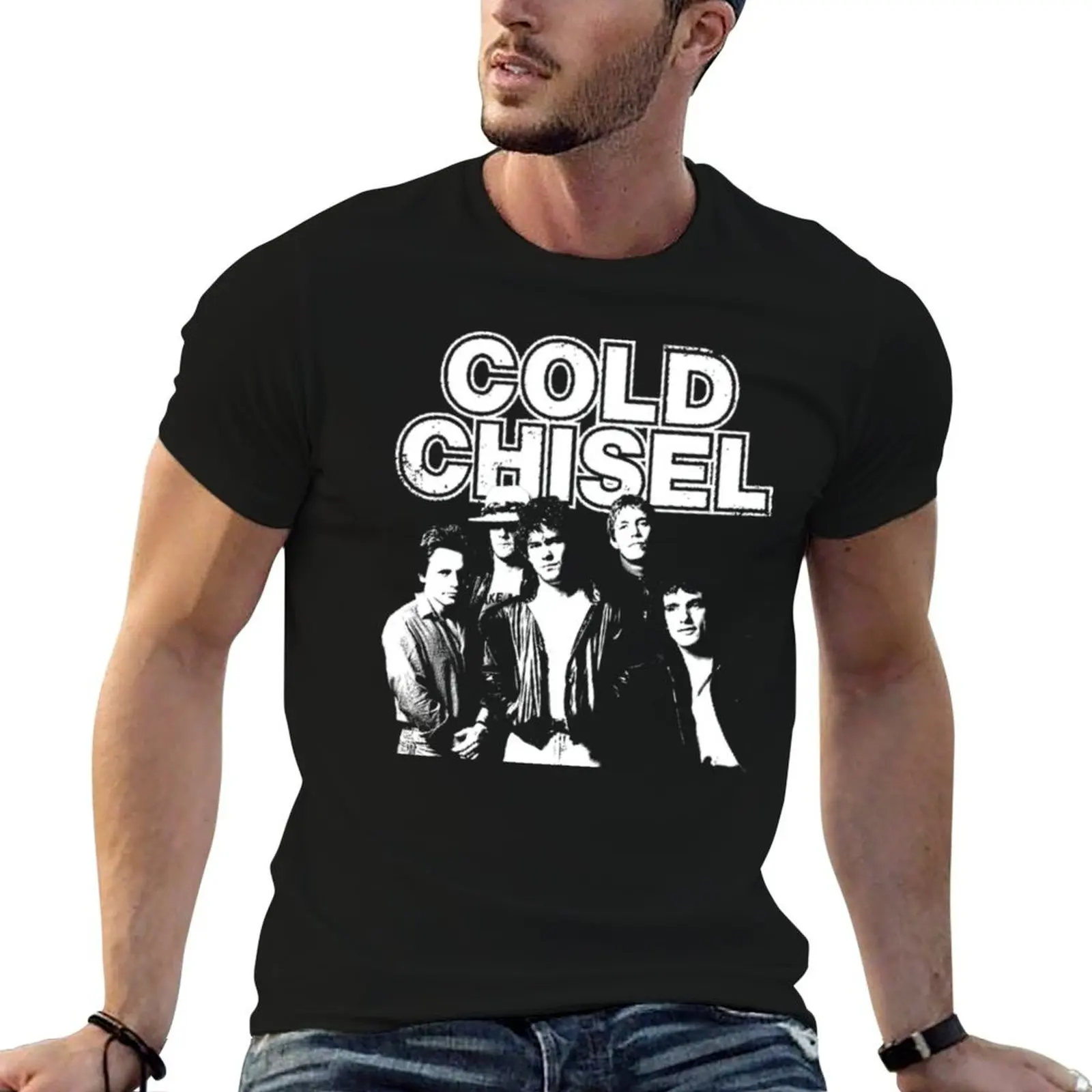 Cold Chisel Relaxed Fit T-Shirt essential t shirt for a boy graphic tee shirt funny t shirts for men