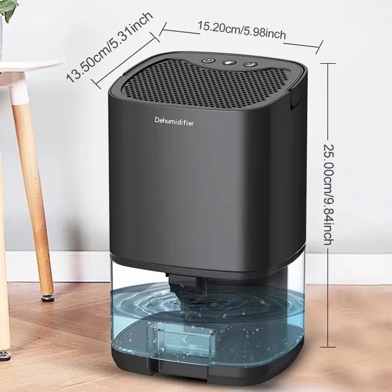 Smart Home Dehumidifier EU/US Plug Portable Mute Moisture Absorbers Air Dryer for Home Room Office Kitchen Deodorizer Dryer