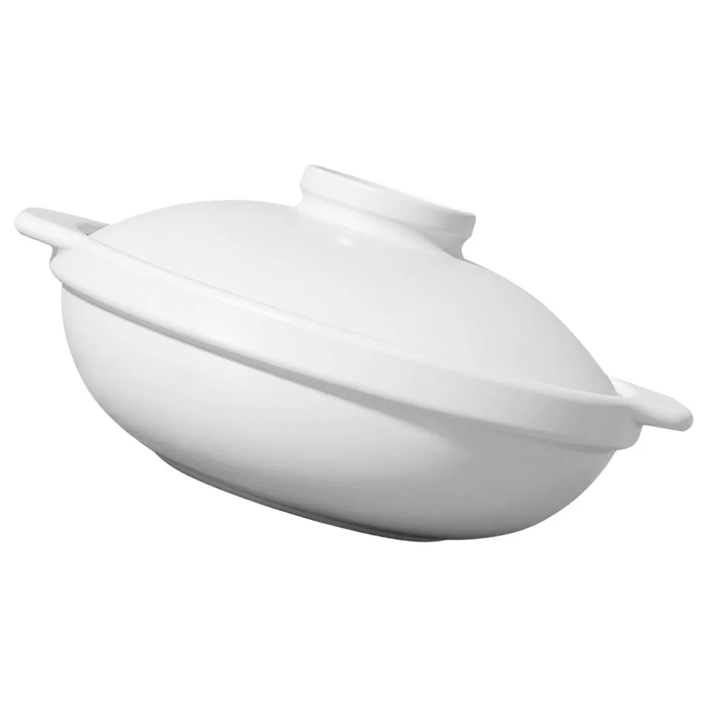 

High Temperature Resistant Ceramic Casserole Multipurpose Stove Pot for Braised Chicken Soup Noodles and Stewing Kitchen