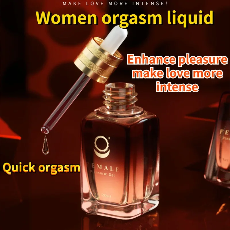 Woman Sex Fast Orgasm Gel Libido Stimulant Sexual Drop Vagina Intense Exciter Strong Enhance Climax Tightening Massage Oil 20ml