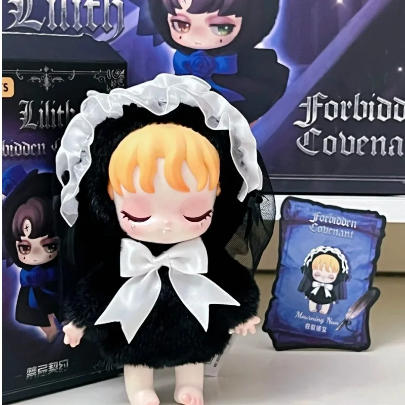 

Genuin Lilith Forbidden Covenant Series Blind Box Dark Goth Lilith Vinyl Plush Blindbox Anime Doll Pendant Surprise Bag Gift