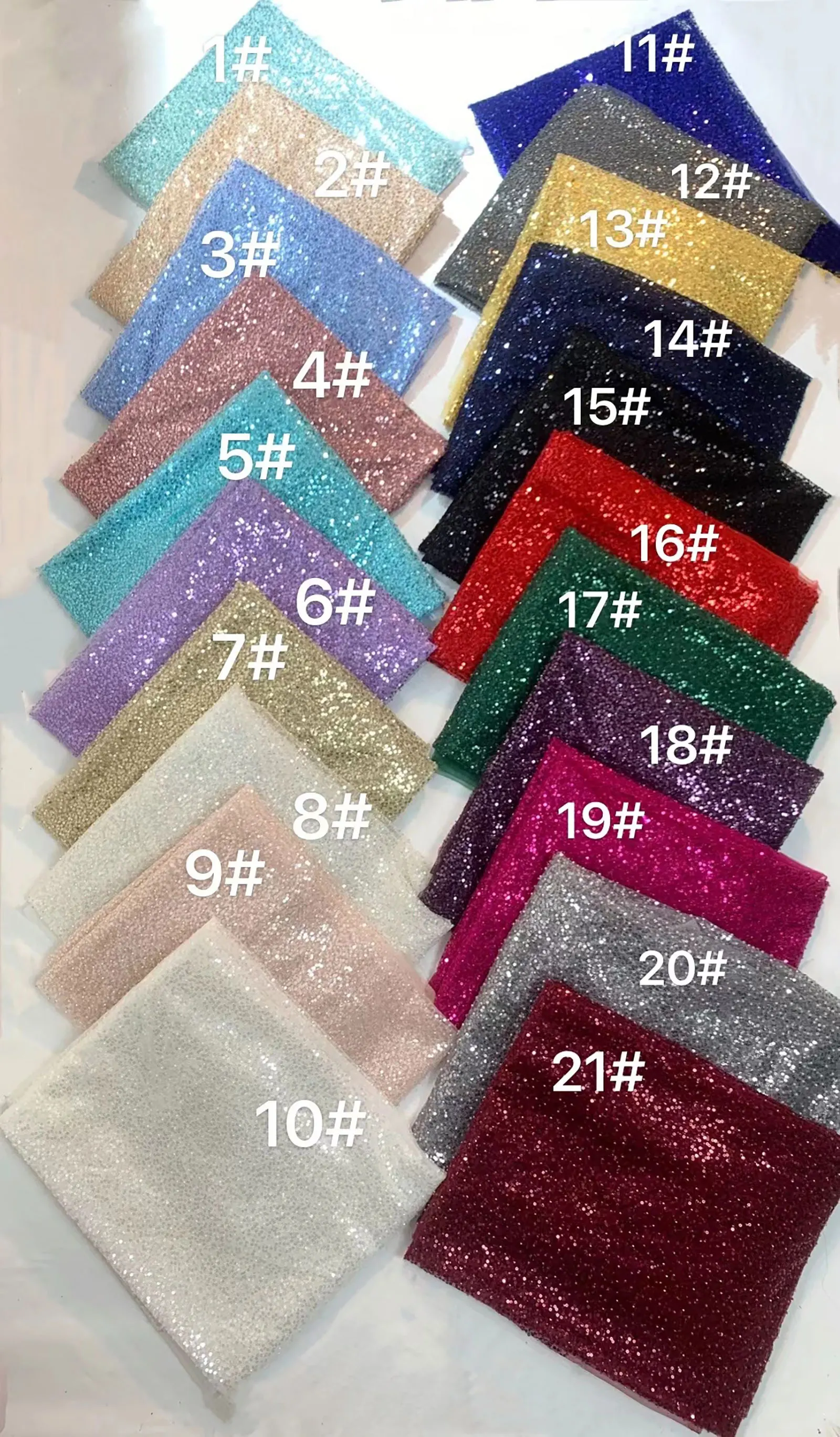 Großhandel Afrikanischer Perlen-Pailletten-Netzstoff 2026 Hochwertige Nigerianische Tüllspitze für Hochzeitskleider und Partykleider 5 Yards – Detail 3