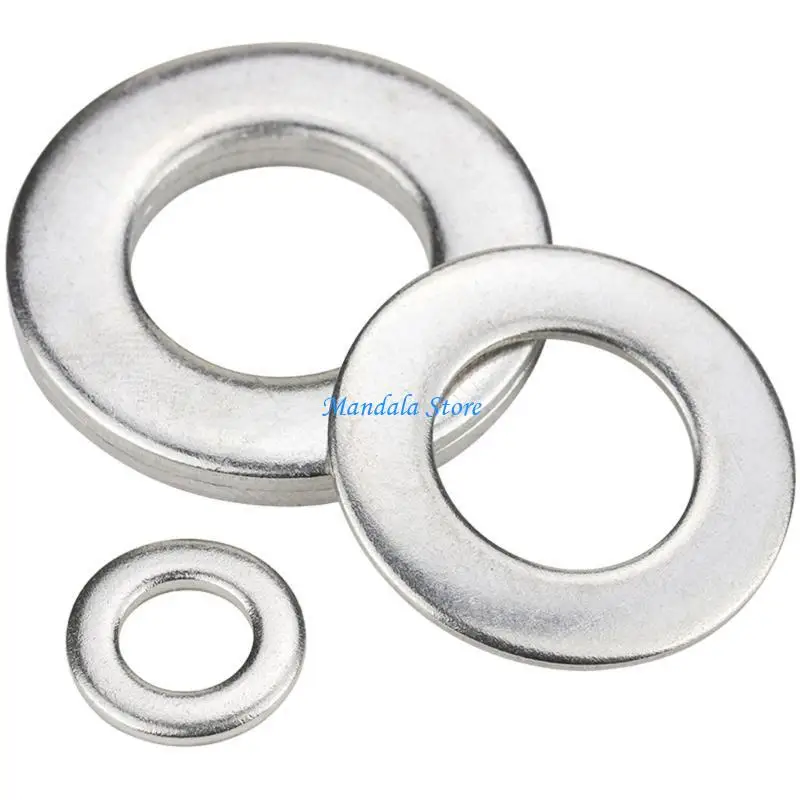 U2JC Stainless Flat Washers 1.5mm Thickness for Secure Fastening in Construction