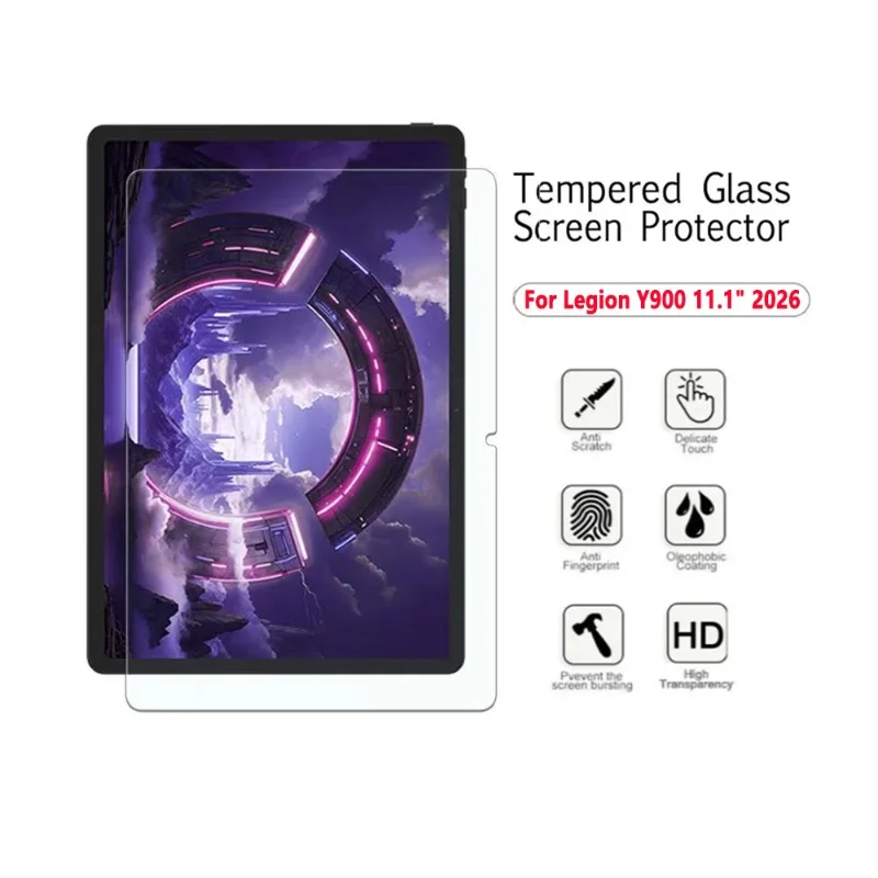 For Lenovo Legion Y900 11.1 inch 2026 Tempered Glass Film TB711FU Anti Scratch Screen Protector for Legion Y900 11.1