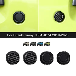 2PCS Magnetic Car Door Key Hole Trim Cover for Suzuki Jimny JB64 JB74 2019-2022 Door Lock Cover Exterior Accessories