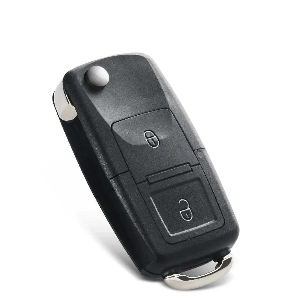 KEYYOU per Seat For Skoda Key per VW Volkswagen MK4 Bora Golf 4 5 6 Passat Polo Bora Touran Car Key Shell No Blade