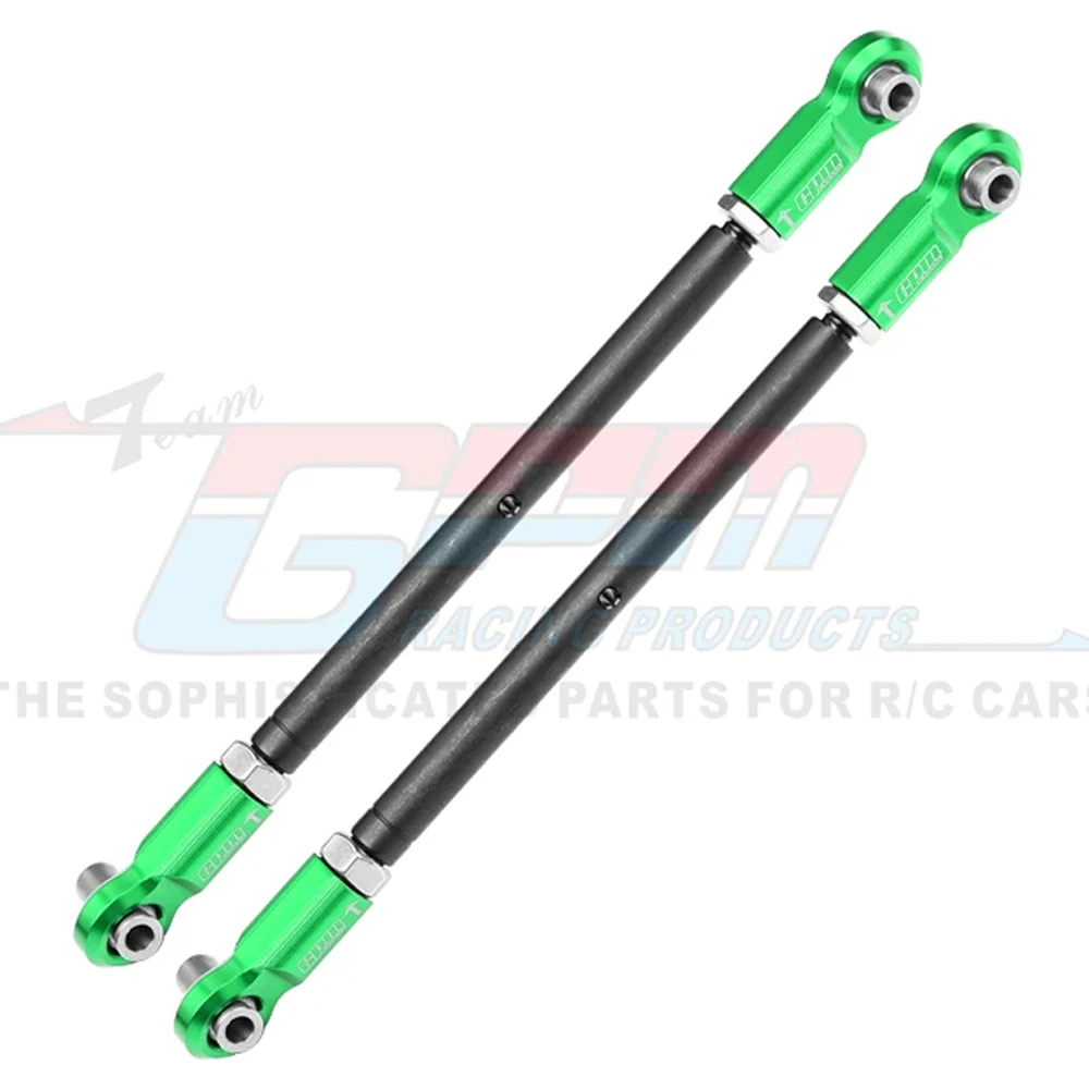 GPM لـ Traxxas 1/6 FUNCO PRO مقياس 1/5 X-MAXX X-Monster 6S 8S شاحنة كبيرة RC سيارة معدنية ألومنيوم قضيب ربط أمامي 7748