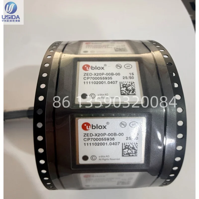 ZED-X20P-00B-00 RTK GPS Navigation Board Card, L1/L2/L5, UBLOX GNSS Full-Band Positioning and Navigation Module