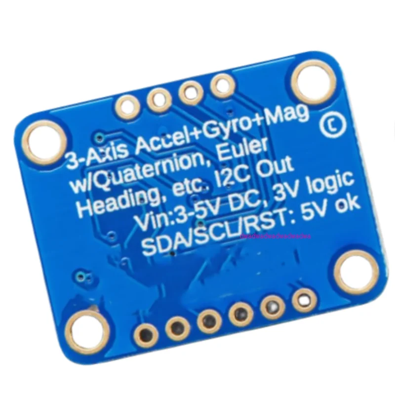 BNO055 I2C 9DOF Sensor direcional AHRS de nove eixos Módulo de campo magnético giroscópio de aceleração