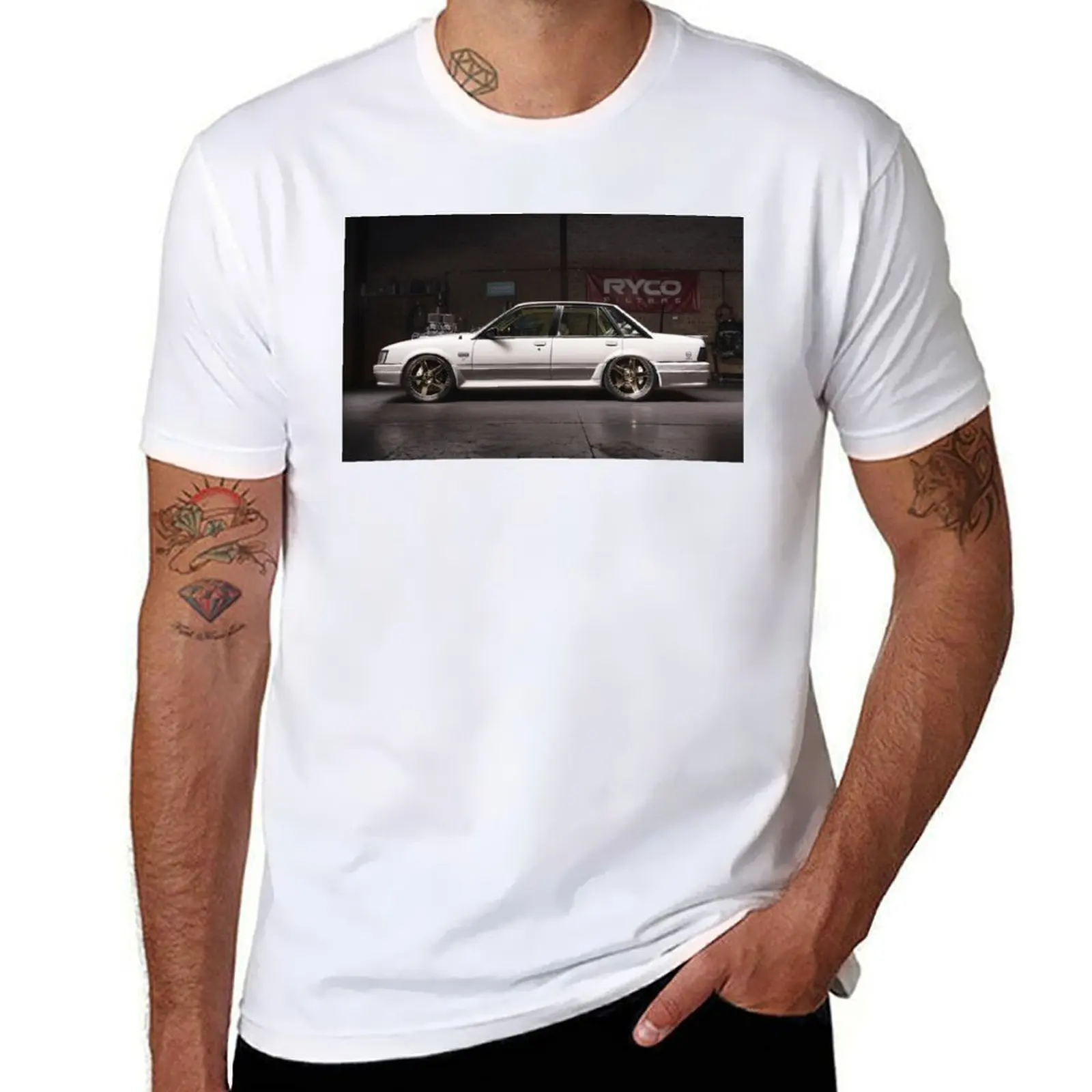 White Holden VK Commodore T-Shirt t shirts for man pack cotton t shirts with prints T-Shirt