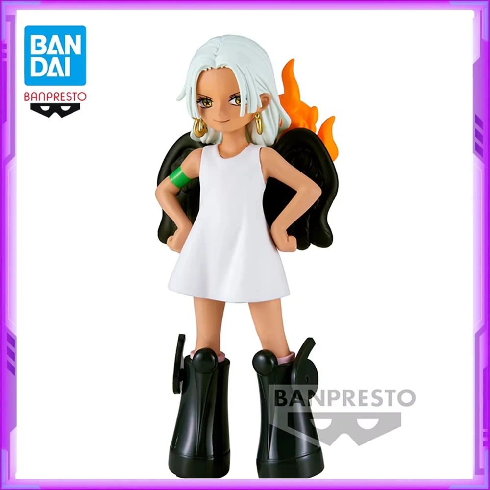 Original BANDAI Banpresto ONE PIECE DXF Seraphim Boa Hancock Egghead PVC Anime figuras de acción modelo juguetes regalos de navidad