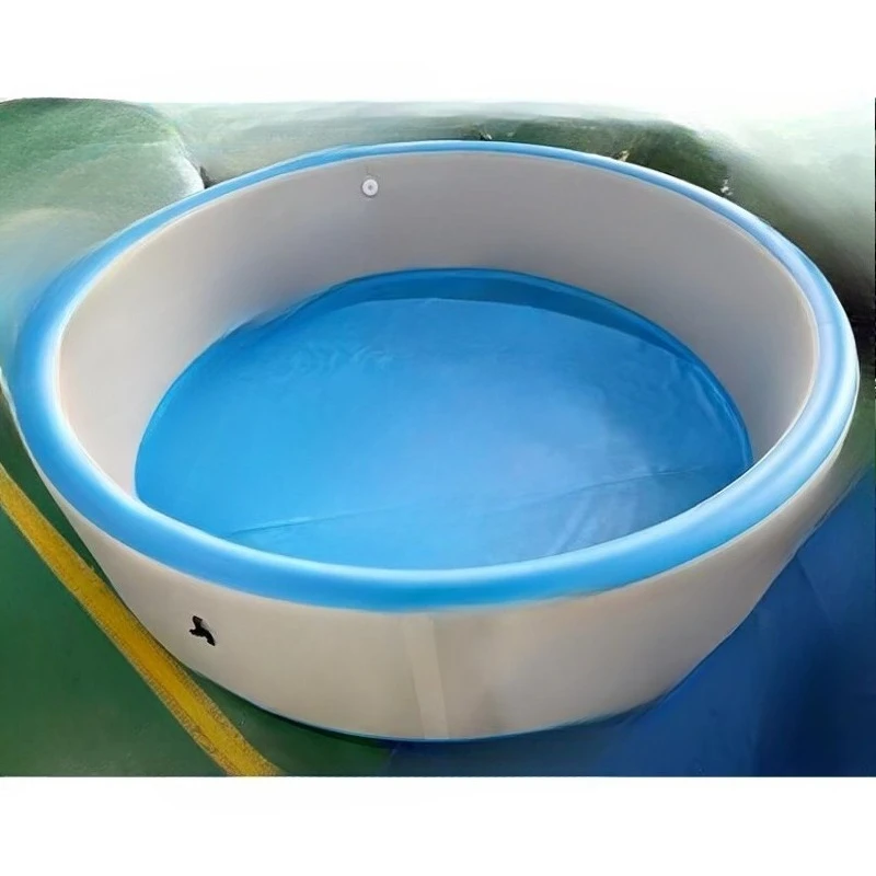 Inflatable swimming pool for adults and children, large PVC tarp ice tub, above-ground pool for backyard entertainment