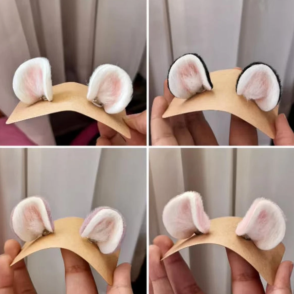 

D09-P850 детская игрушка ручной работы 1/6 1/4 1/3 MSD MDD bjd кукла аксессуары милые милые животные уши мыши 1 шт. кошачье ухо хвост