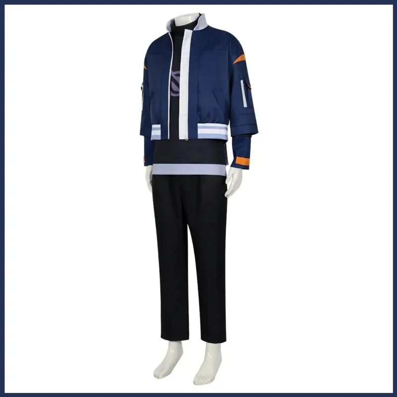 

Fas Аниме Игра Zenless Zone Zero Wise Косплей Костюм Парик Ежедневное Бейсбольное Пальто Куртки Униформа Взрослый Мужской Карнавальный Костюм Партии