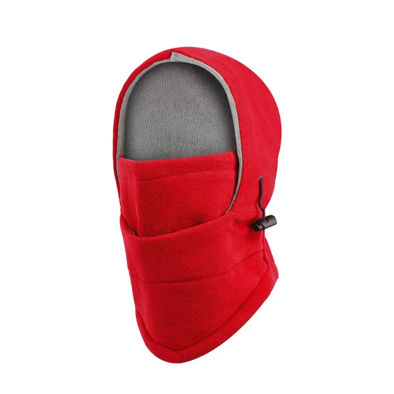 Winter Thickened Fleece Balaclava Windproof Dustproof Warm Head Cover Face Mask for CS Outdoor Activities