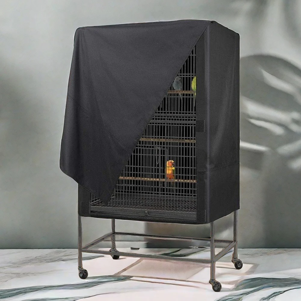 Waterproof Outdoor Large Bird Cage Cover 210D Oxford Cloth Rain-proof Sunscreen Dust Cover For Pet Bird Parrot Cage Shading