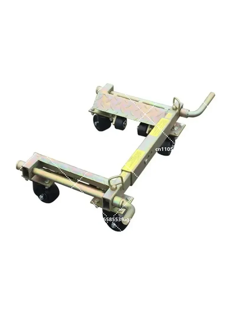 Hydraulic Car Moving Machine Vehicle Trailer Frame Mobile Elevating Work Platform with Handheld Remote Control for Workshop Repa
