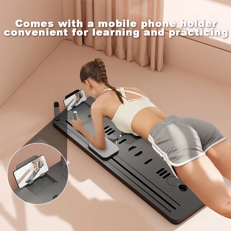 8‑in‑1 Multifunctional Pilates Board Abdominal Muscle Plank Support Home Fitness Equipment