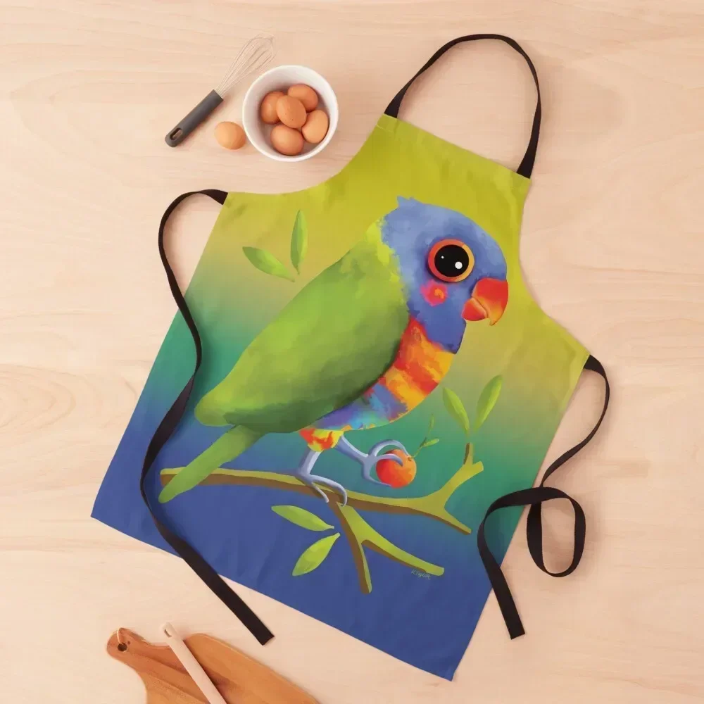 

Rainbow Lorikeet Apron professional kitchen Woman Kitchen Kitchenware Kitchen And Home Items Apron