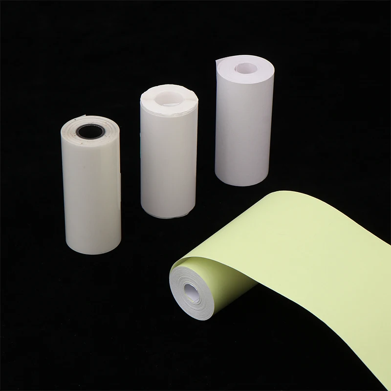 1PC Transparent Thermal Sticker Paper Self-adhesive Printer Paper Printer For Photos Notes 5.7 X 2.5cm Mini Printer Paper