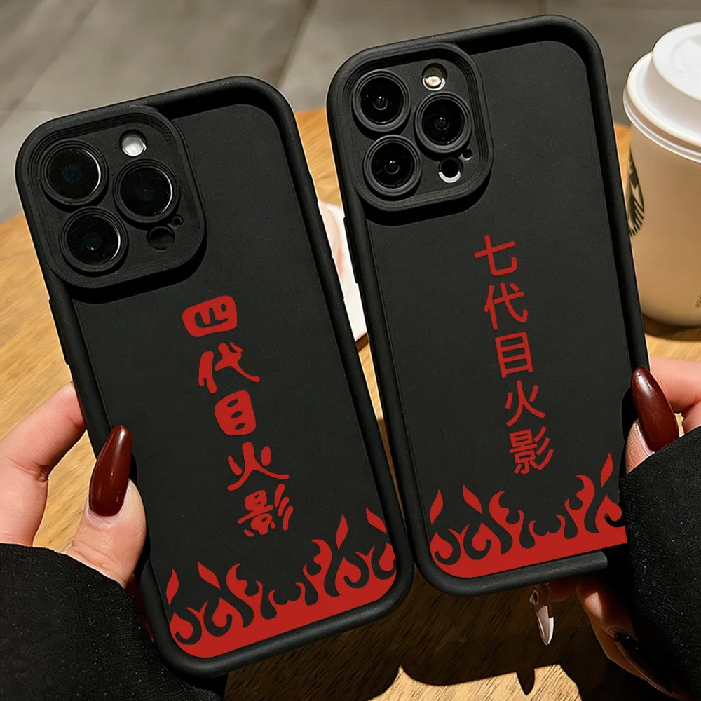 Anime N-arutos Logo Phone Case for Samsung S26 S25 S24 S23 S22 S21 S20 F06 M16 Note 20 FE Plus Ultra 4G 5G Soft Silicone Cover