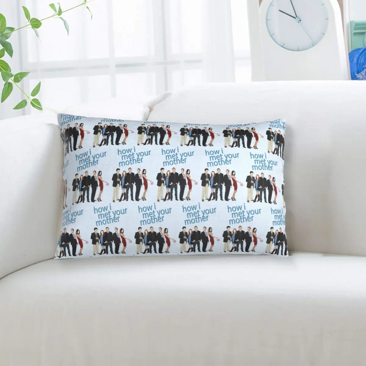 

Интервент «Как я встретил вашу маму», прямоугольная наволочка, чехол для подушки, декор для спальни, кровати, домашний комфорт, декоративная подушка