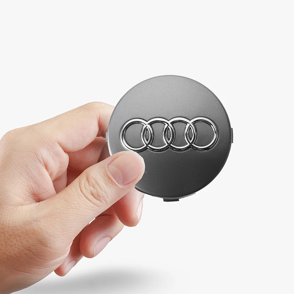 4pcs 61/133mm Car Rim Hub Cover Wheel Center Caps Emblem Logo Badge For Audi A3 8P A4 B8 A6 C7 B6 B9 8V B7 A5 Q5 S7 C8 C6 A1 RS