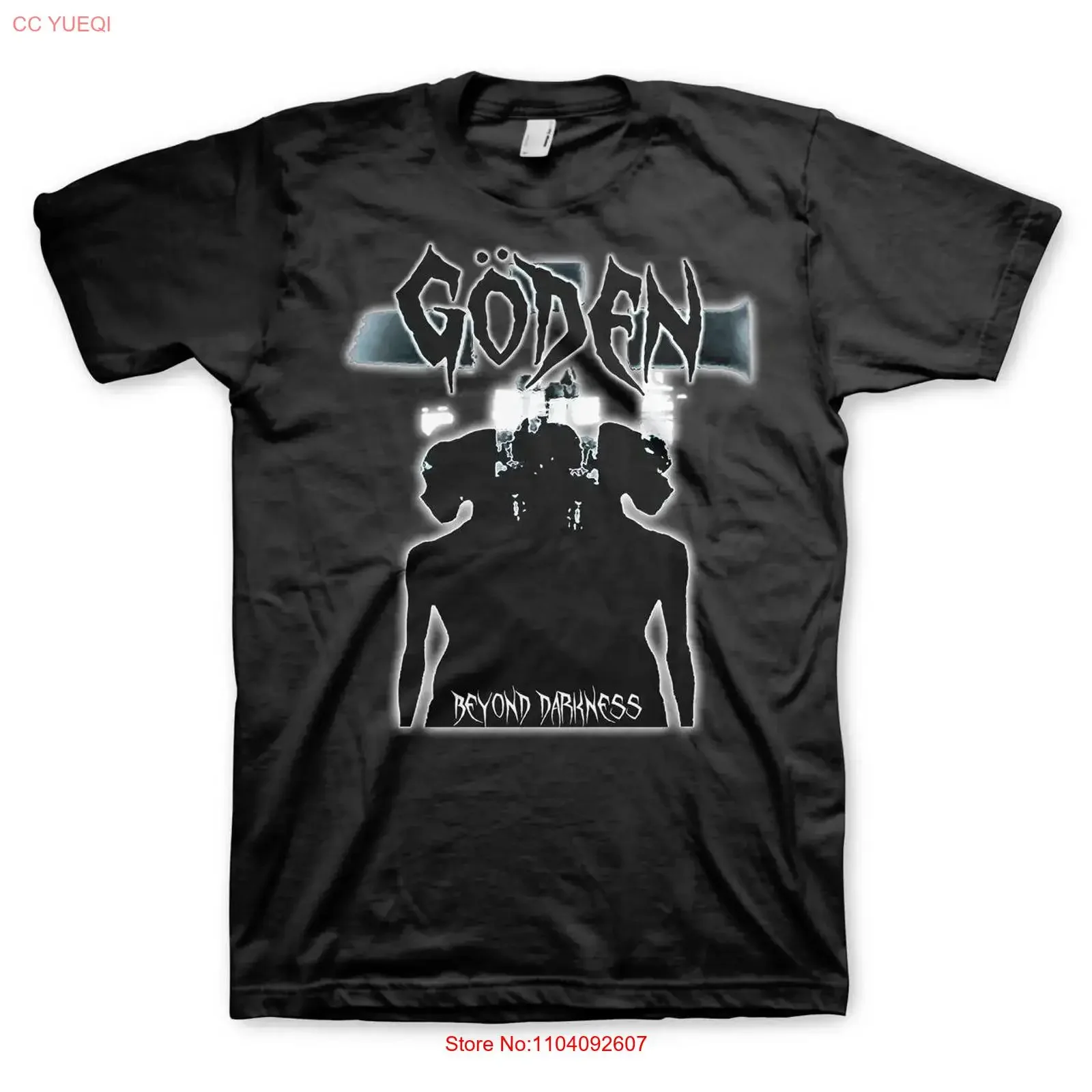 Goden Beyond Darkness T Shirt vintage Washed Comfortable homme Top For Everyday Wear fashion Stylish designer clothes graphic