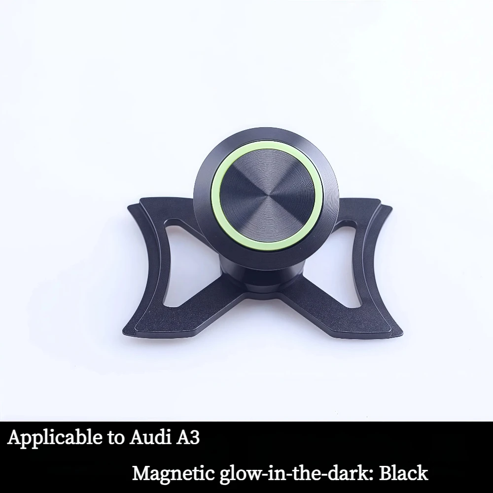 Magnetic Car Phone Holder For A3 S3 8V Vent Mount Car-Shaped Holder GPS Holder 360-Degree Rotating Support Phone Accessory