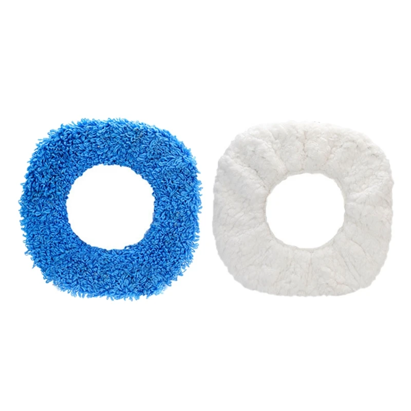 Disposable Mop,Washable Durable Replacement Microfiber Pads Dust Push Mop Cloth For Dry And Wet Vacuum Cleaner