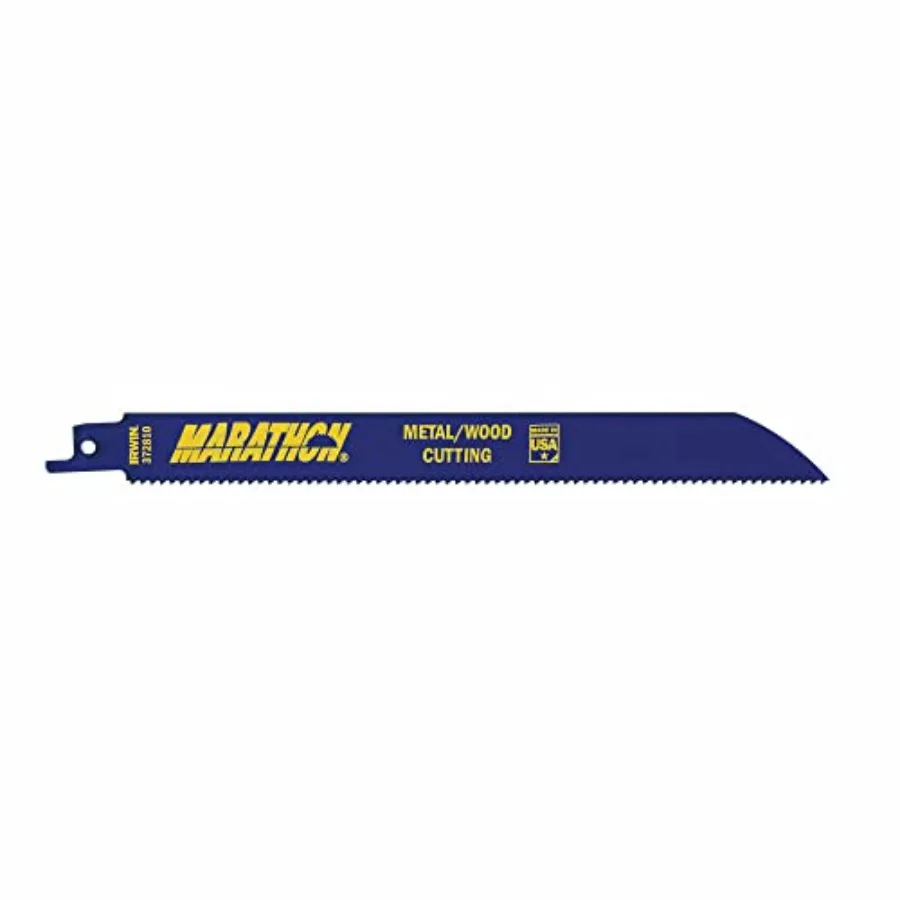 

Tools Reciprocating Saw Blades Wood/Metal Cutting 8-Inch 10 TPI 25-Pack 372810B