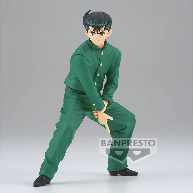 Original Banpresto Yuyu Hakusho Dxf Yuusuke Urameshi 30th Pvc Anime Figure Action Figures Model Doll Toys Birthday Gift