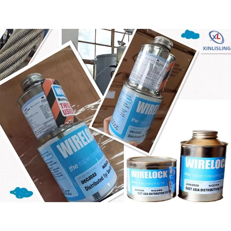 Wirelock Wire Rope Glue Wirelock Wire Rope Knot Casting Agent Wire Rope Resin Repair Glue